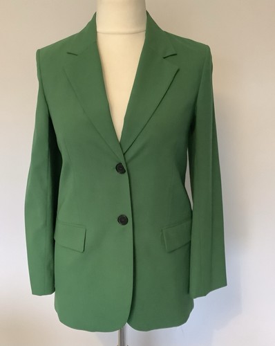 Zara green single breasted - zara,