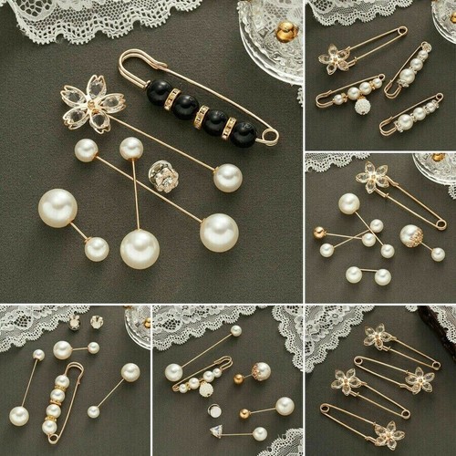Muslim hijab pearl - silver, gold
