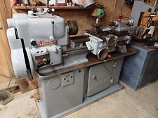 Harrison L5 lathe with set of chucks and steadies. Single phase reversible. 