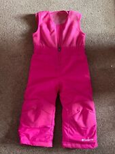 Kids Columbia Buga Snow Suit All in one Pink Age 2 New Omnitech Ski Suit