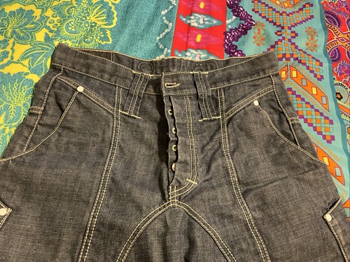 Men heavy blue denim - blue,