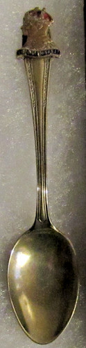627 silver plated tea spoon - #627,