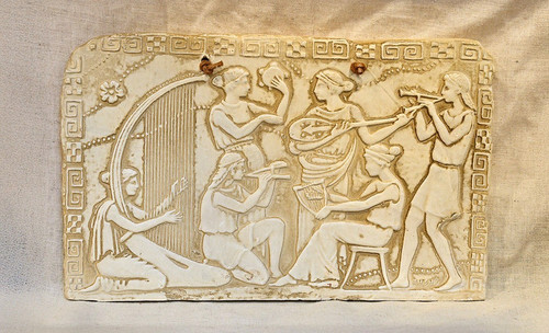 Vintage ceramic plaque - ceramic,