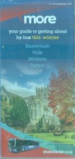 More Bus September 2018 summer bus timetable book - uncirculated condition