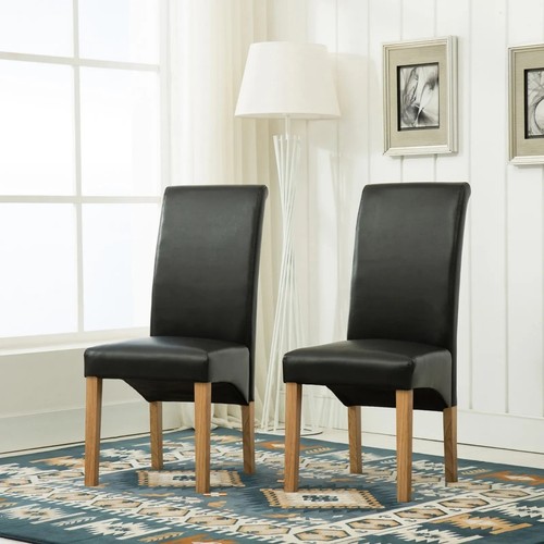 Set faux leather dining - set, of
