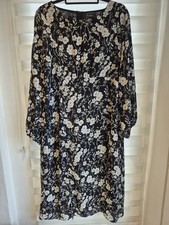 Evans Black & White Floral