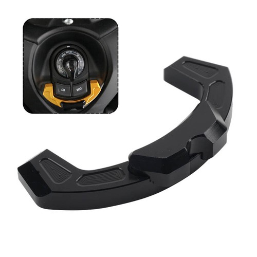 Black electric door lock - black,