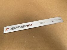 Amalgam Ferrari SF16-H Logo Plaque, Genuine, F1, Die Cast Model, V-Rare, Chrome.