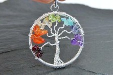 7 Chakra Tree Of Life Pendant
