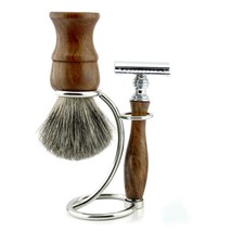 Wooden Set Super Badger Brush