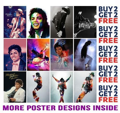 Michael jackson poster art - michael,