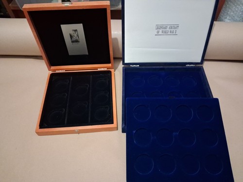 Empty coin boxes velvet - 2,