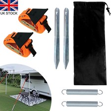 Heavy Duty Tie Down Strap Kits for Fiamma Thule Isabella Dorema Cassette Awnings