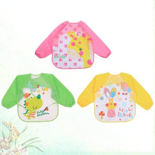 Pcs baby sleeve aprons kids - pcs,