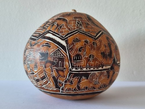 Peruvian folk art story - folk, hand