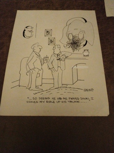 Original older comic artwork - original,