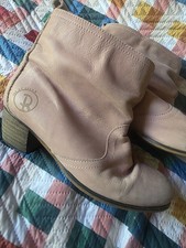 Blush pink ankle boots red - pink,