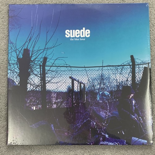 Blue hour suede - blue, vinyl