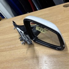 BMW 1 SERIES F20 2012-15 DOOR WING MIRROR O/S RIGHT BLACK  6 PIN WIRE E021185