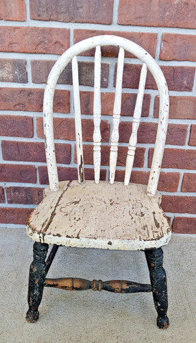Vintage child chair - vintage, wooden