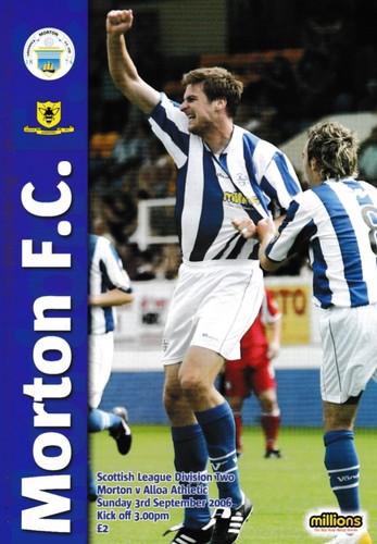 Morton 2006 home matchday - 2006/07,