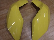 KSR moto GRS 125  fuel tank side/main panels pair, in yellow