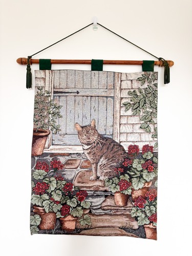 Past times tabby cat - past,