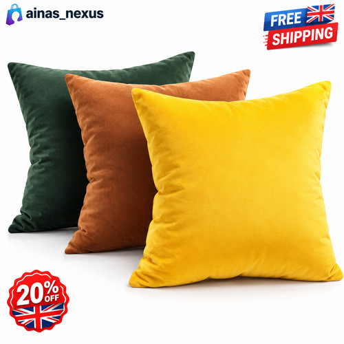 Plush velvet cushion cover - velvet,