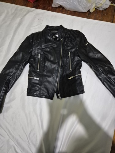 Womens superdry leather - superdry, jacket