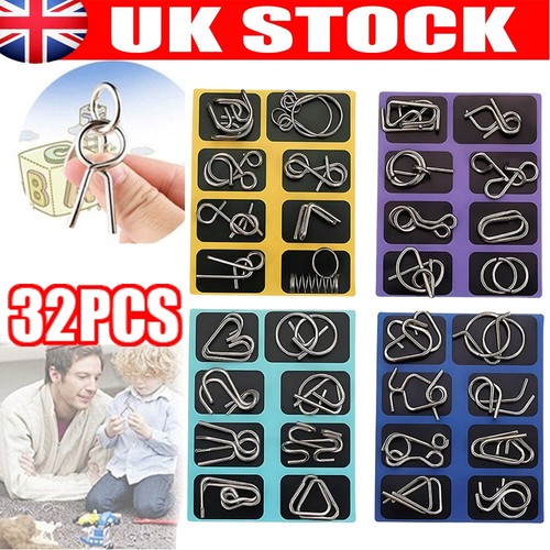 32pcs classic metal puzzle - classic,