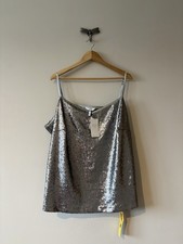 Joanna Hope Y2K Silver Sequin