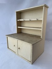 Vintage Wooden Child's Toy Kitchen or Dining Dresser 38x45x24 Custom Built (E1)