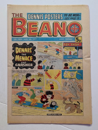 Beano comic 1829 august - beano,