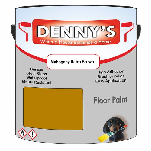 Dennys floor garages paint - dennys,