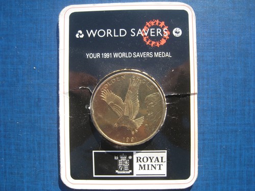 World savers medal - savers, golden
