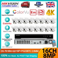 Hikvision 8MP 16CH CCTV System