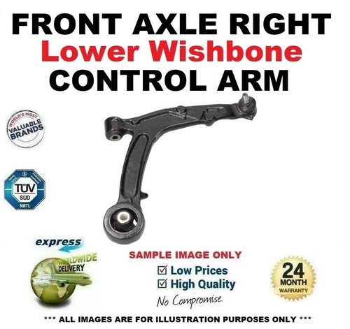 Front axle right lower - front,