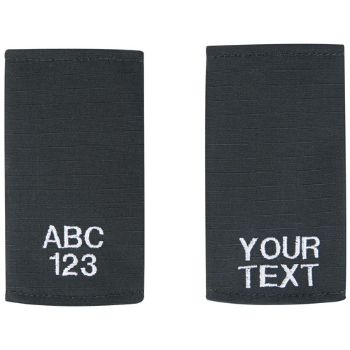 Embroidered epaulettes - embroidered,