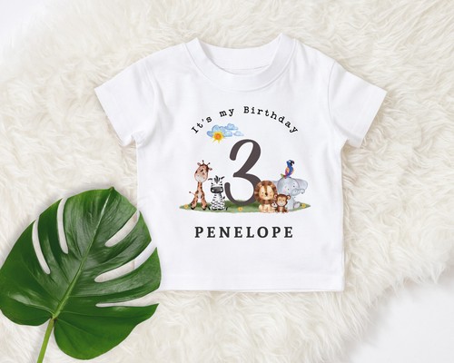 Personalised birthday safari - birthday,