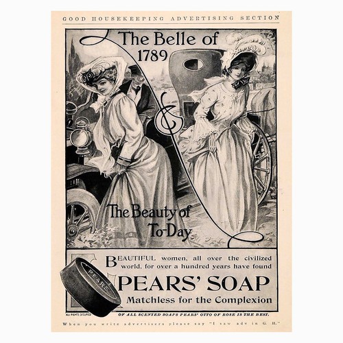 Pears soap retro - retro, tin