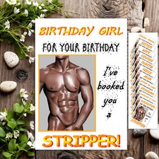 Funny Birthday Card Rude Joke