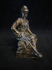 Boer War Soldier Military Figurine Statue cold cast bronze Sculpture