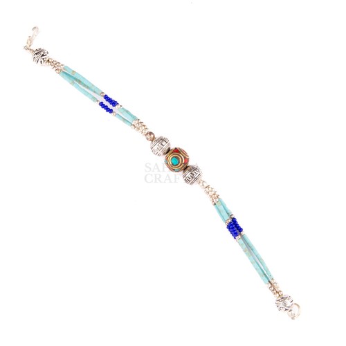Tibetan bracelet turquoise - tibetan,