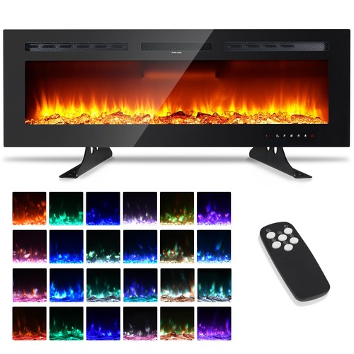 50inch led fireplace media - led,