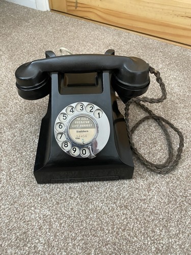 Vintage gpo bakelite dial - vintage,