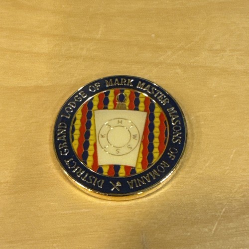 Masonic token penny district - masonic,