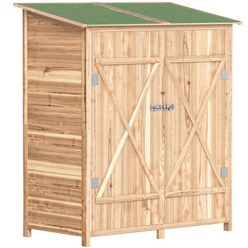 140 fir wood garden - x, shed