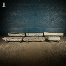 Granite Kerb Stones, Reclaimed Curb, Batch of 6 – A Run Of 5.6 Metres