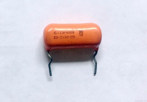 Genuine sprague orange drop - genuine,