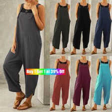 Women Cotton Linen Strappy